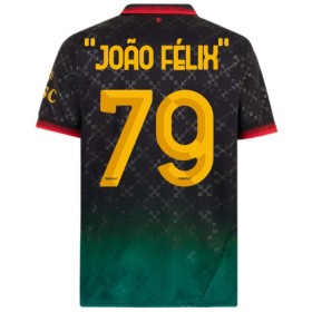 AC Milán Joao Felix 79 Čtvrtý 2024-25 - Fotbalové Dresy (S/S)